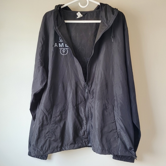 Lord's Prayer Hooded Lightweight Full Zip Windbreaker Unisex XXL - Picture 15 of 15